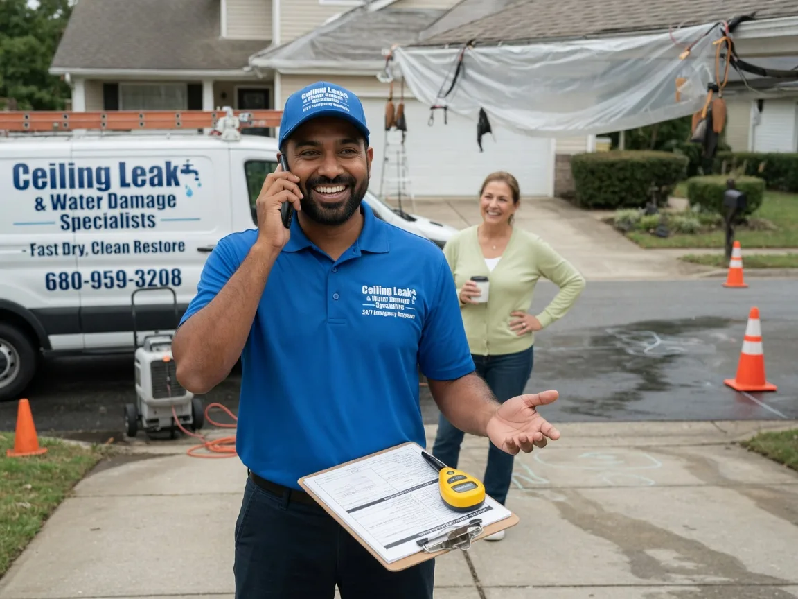Ceiling Leak Cleanup Wakefield, NH FAQs